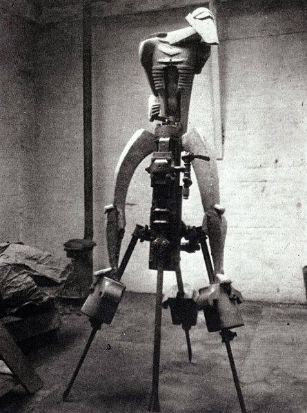 Rock Drill, the original sculpture by Jacob Epstein 